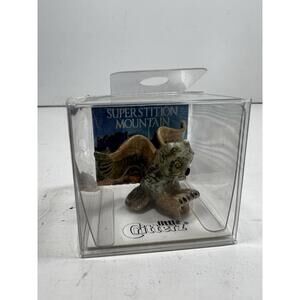 Little Critterz Owl - Great Horned Owl “Bubo” Figurine New